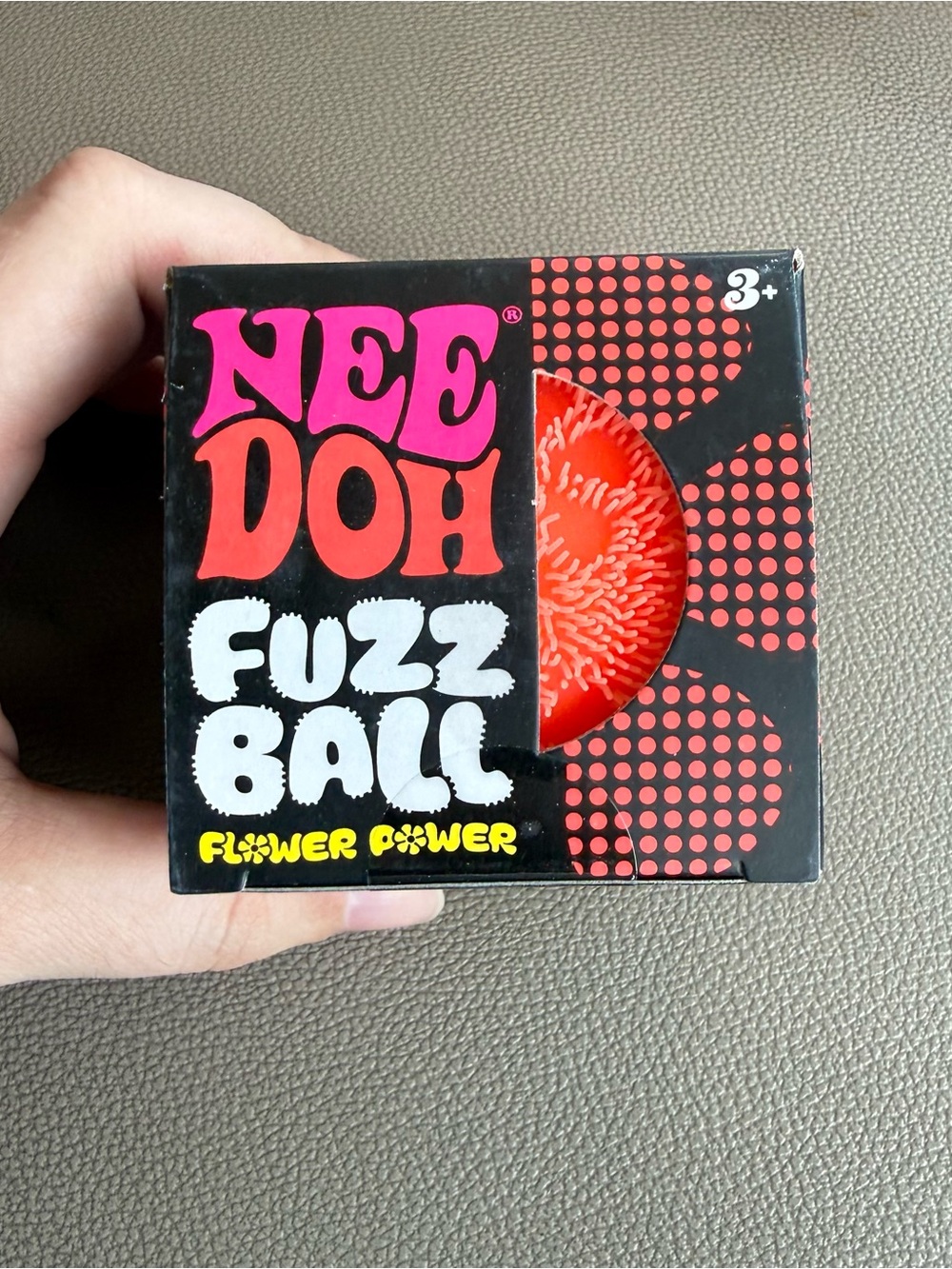 Orange NeeDoh FuzzBall